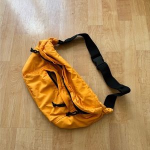 Neon Orange Crossbody Bag